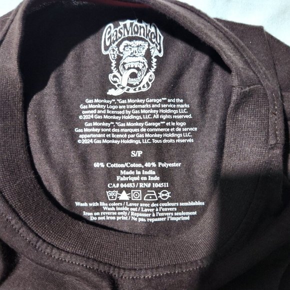 Gas Monkey Garage Shirt Men's Small Sleeveless American Muscle Dallas Te… - Picture 10 of 10